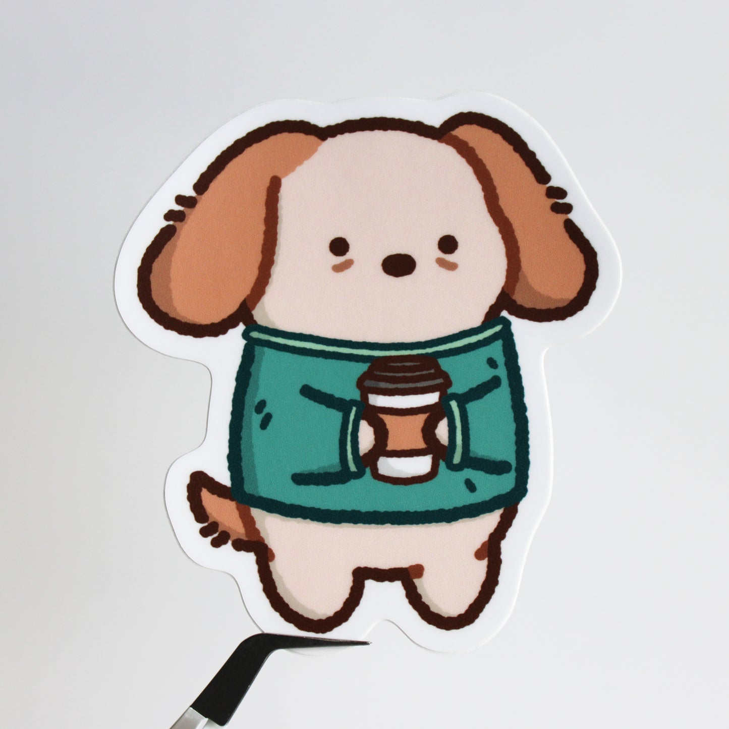 Mocha Coffee • Vinyl Sticker