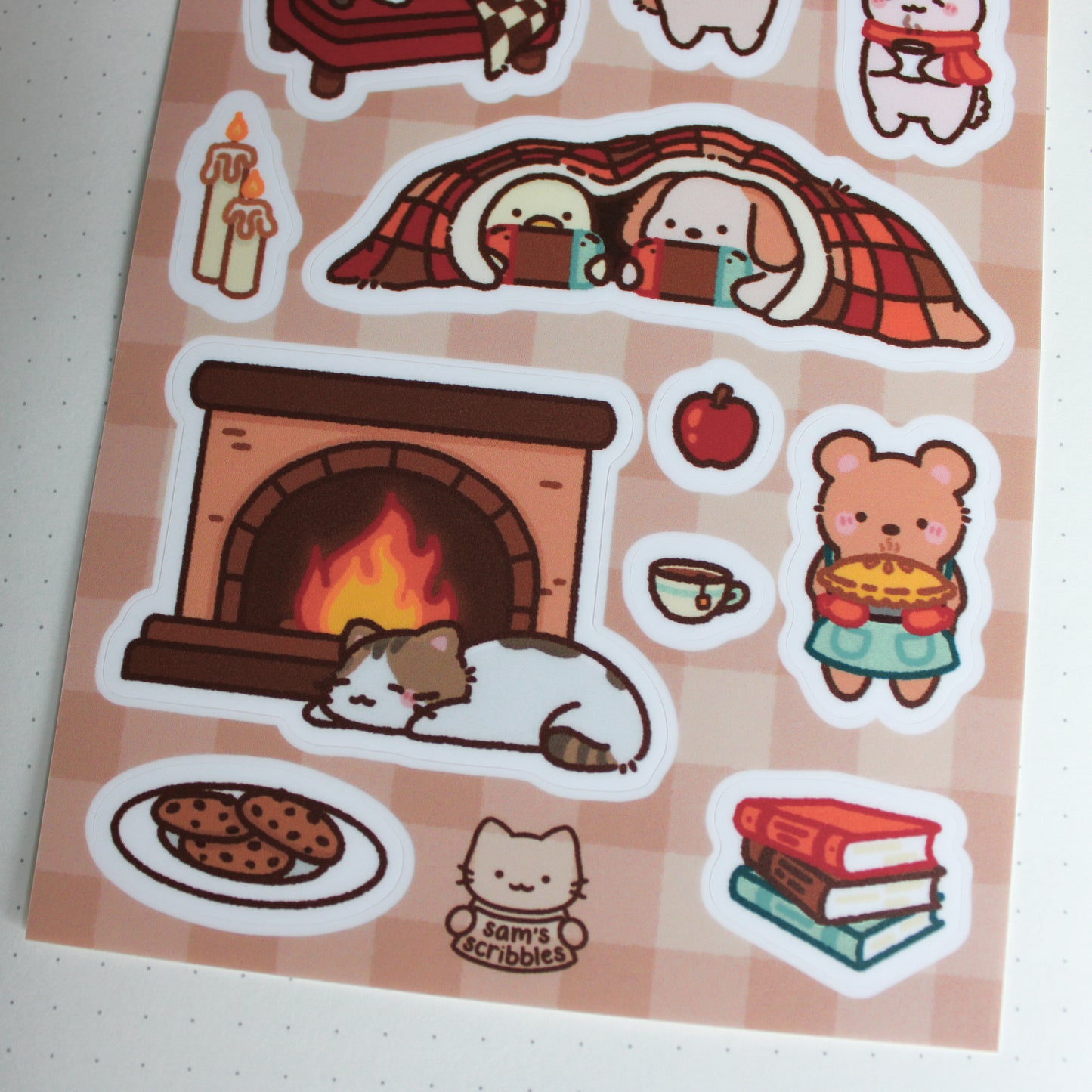 Cozy Corner • Vinyl Sticker Sheet