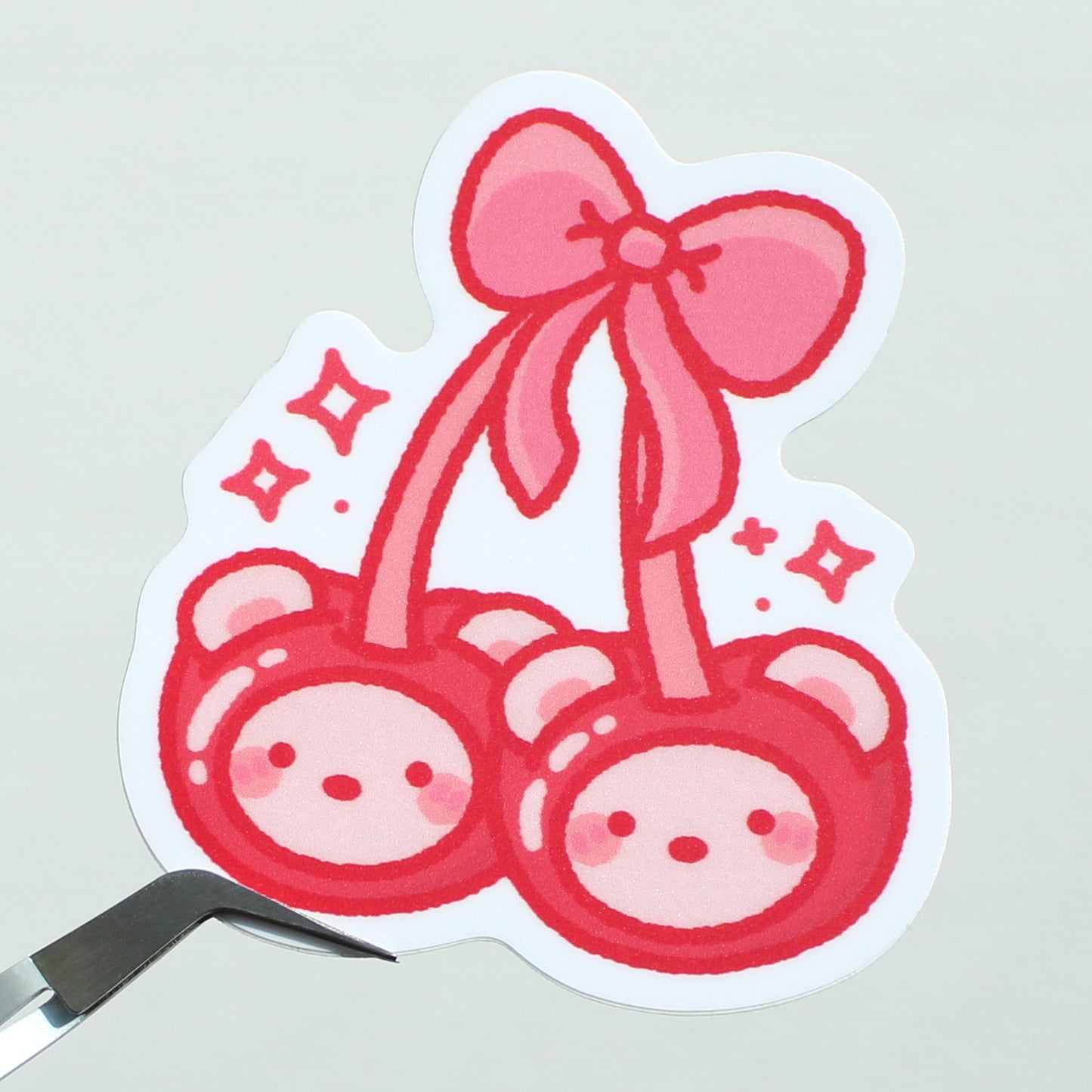 Cherry Beary • Vinyl Sticker