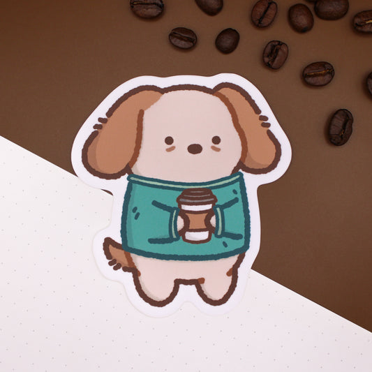 Mocha Coffee • Vinyl Sticker