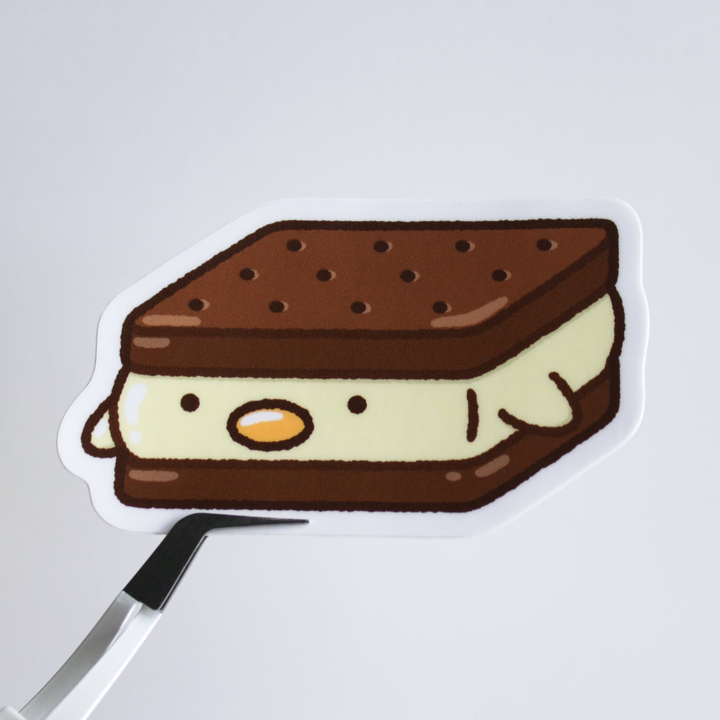 Lemon Ice Cream Sandwich • Vinyl Sticker