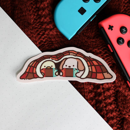 Cozy Gaming • Vinyl Sticker