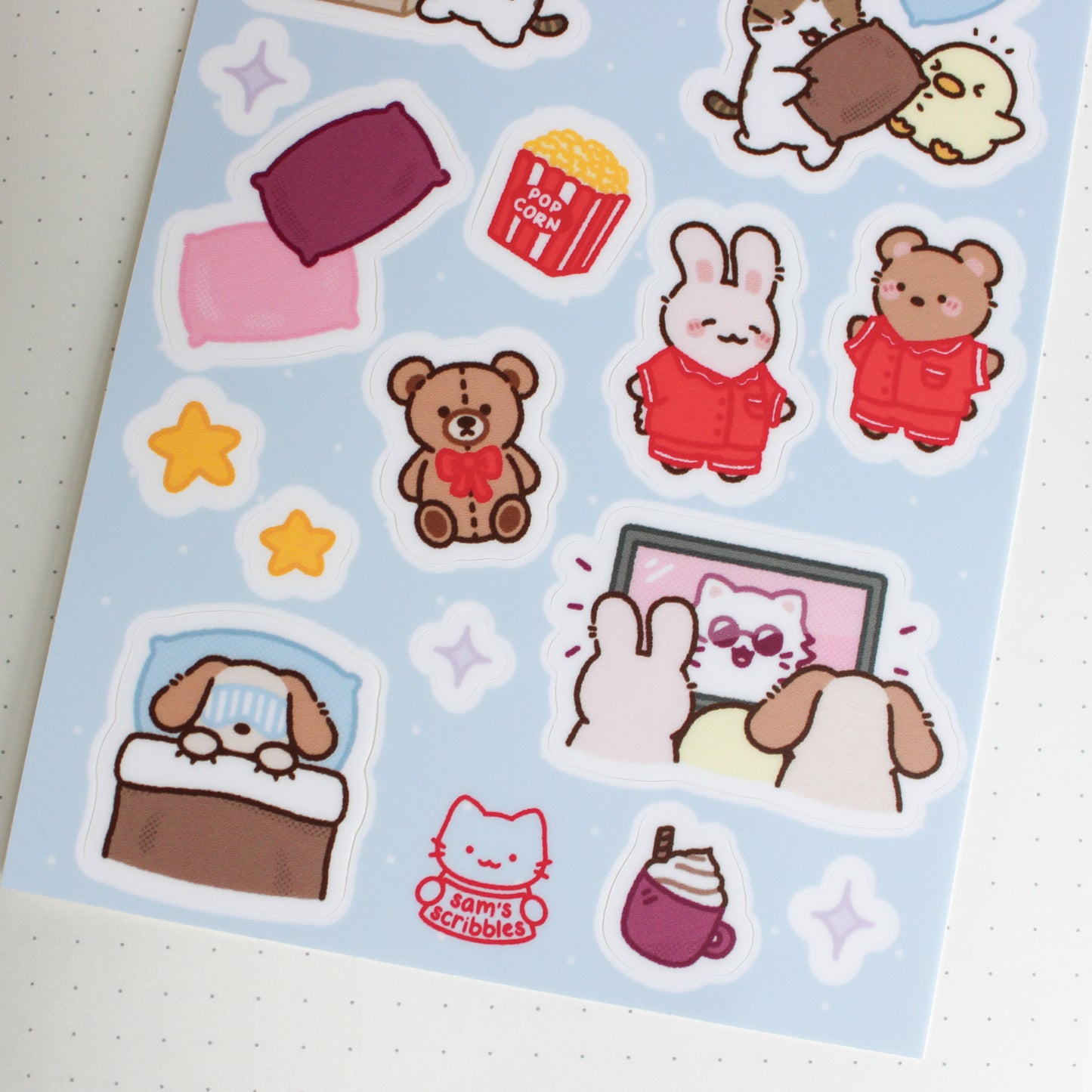 Slumber Party • Vinyl Sticker Sheet